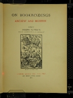 On Bookbindings, Ancient and Modern