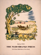 The Marchbanks Press : Spring 1928 : 4 East 13th Street, New York