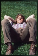 Layng in the grass