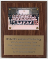 RIT 2003-04 Men's Hockey team plaque