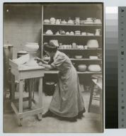 Pottery class, Department of Applied and Fine Arts, Rochester Athenaeum and Mechanics Institute