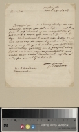 James Monroe letter