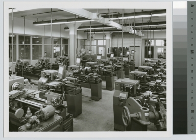 Equipment room, Mechanical Department, George H. Clark Building, Rochester Institute of Technology