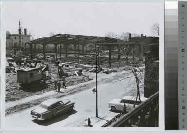 Construction, Ritter-Clark Memorial Building and Ice Arena, Rochester Institute of Technology