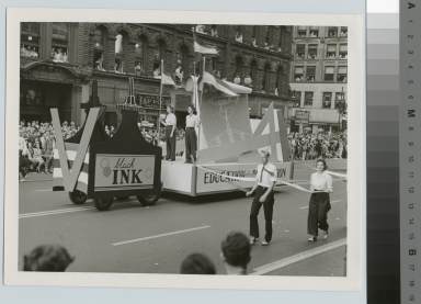 Parade float, Spring Weekend, Rochester Athenaeum and Mechanics Institute