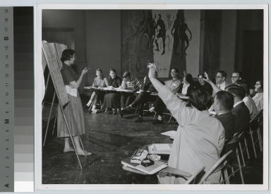 Public speaking class, Rochester Institute of Technology [1950-1959]