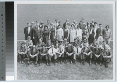 Group portrait, faculty and staff, National Technical Institute for the Deaf