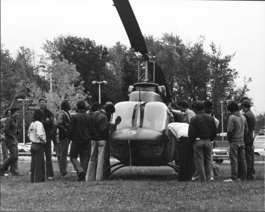 Student Orientation, Helicopter