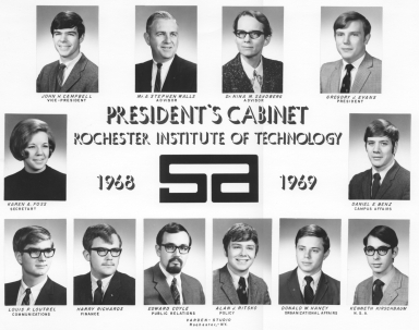 1968-1969 SA President's Cabinet