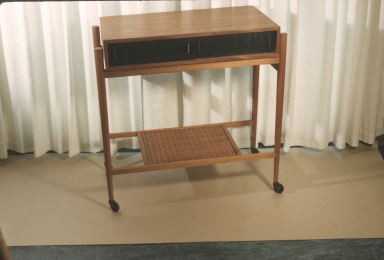 Wood Serving Table