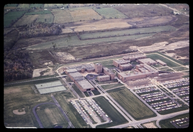 Aerial photograph of RIT campus