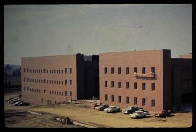 Construction of Wallace Library and Liberal Arts Hall