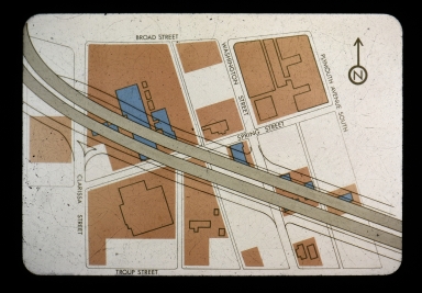 Downtown campus map