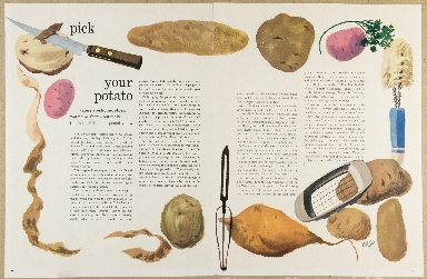 "Pick Your Potato" illustration