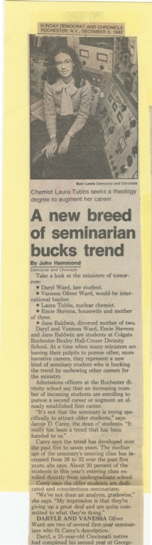 A new breed of seminarian bucks trend