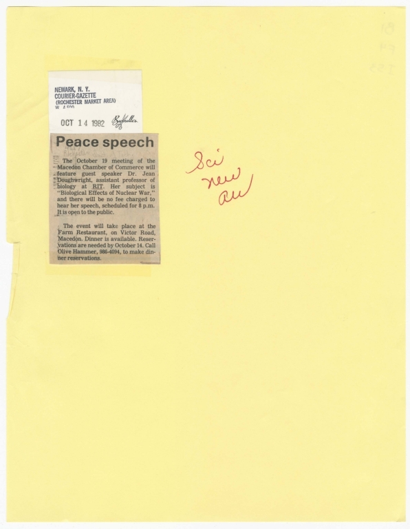 Peace speech
