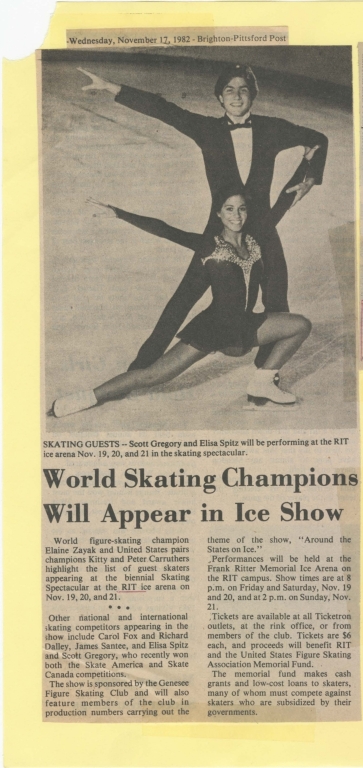 Wold skating champions will appear in ice show