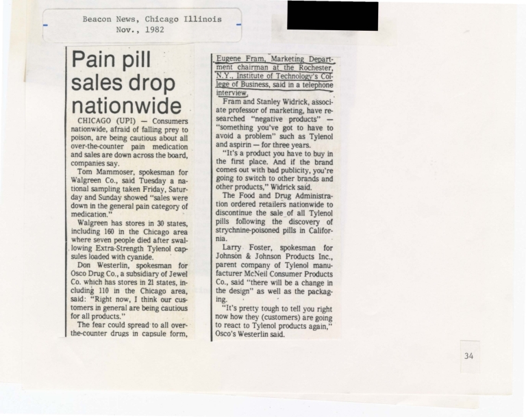 Pain pill sales drop nationwide