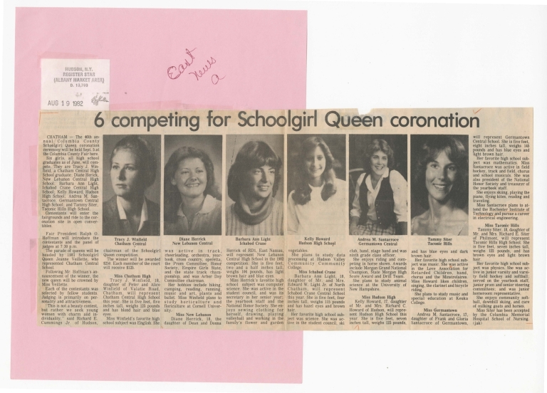 6 competing for Schoolgirl Queen coronation