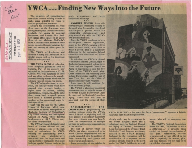 YWCA� finding new ways into future