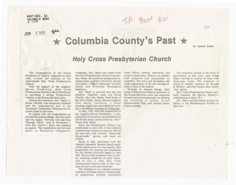 Holy Cross Presbyterian Church