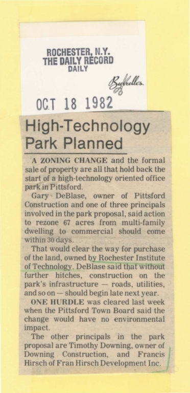 High-technology park planned
