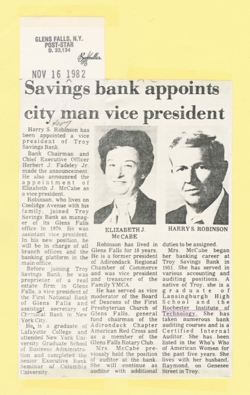 Savings bank appoints city man vice president