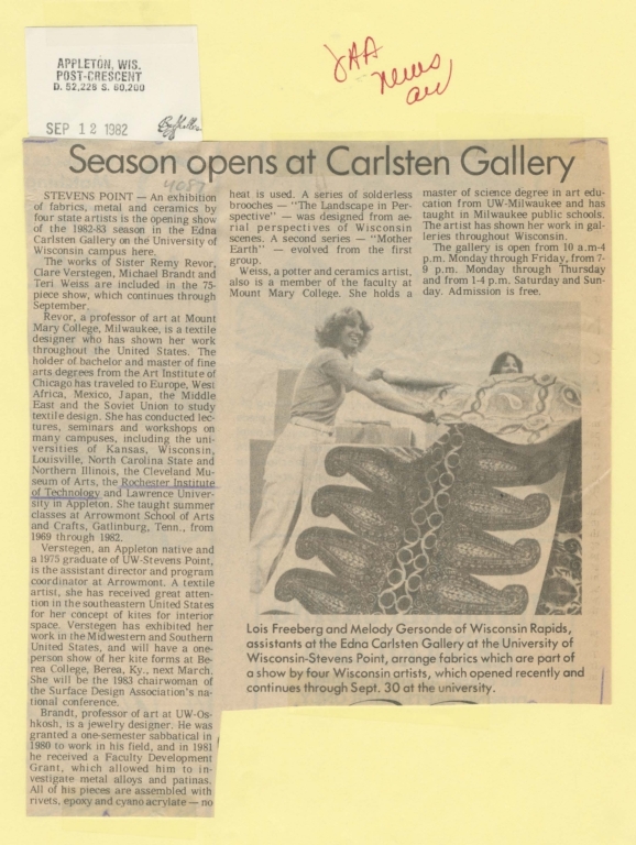 Season opens at Carlsten Gallery