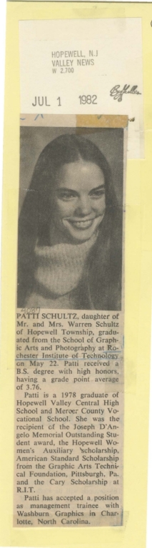Patti Schultz article