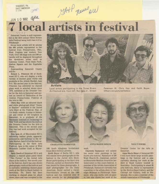 7 local artists in festival