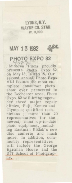 Photo expo 82