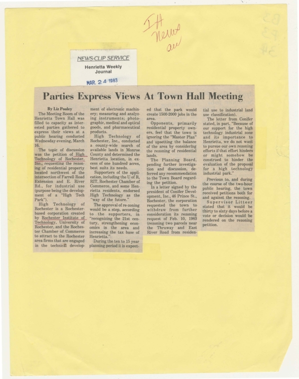 Parties express views at town hall meeting