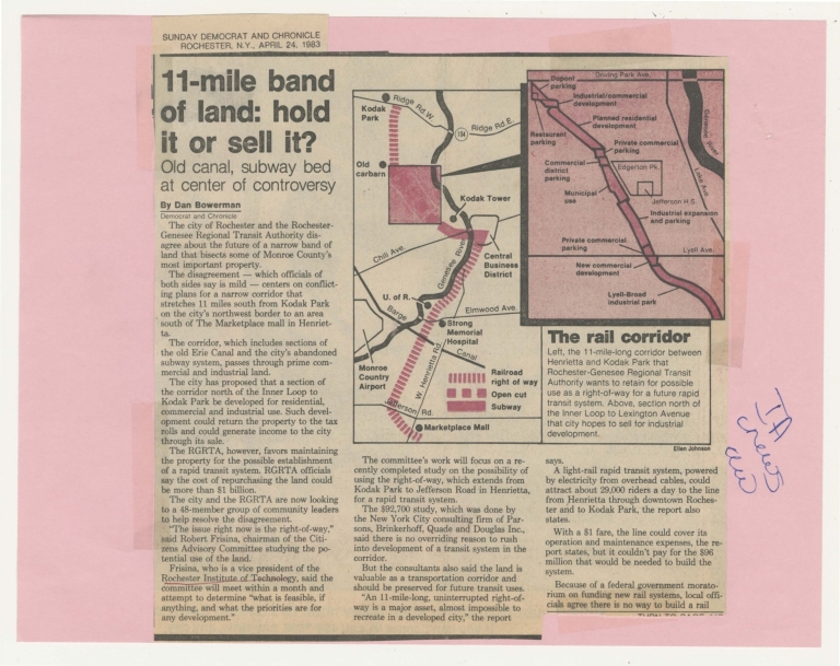 11-mile band of land: hold it or sell it?