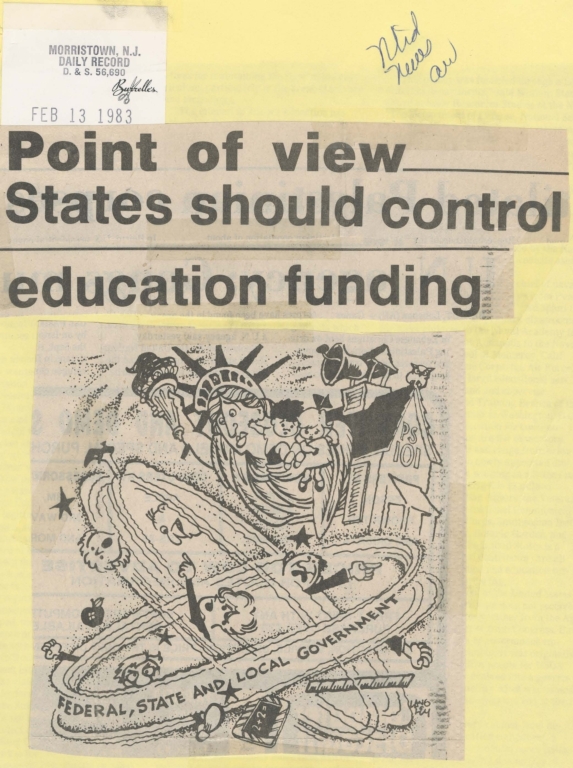 Point of view states should control educaiton funding