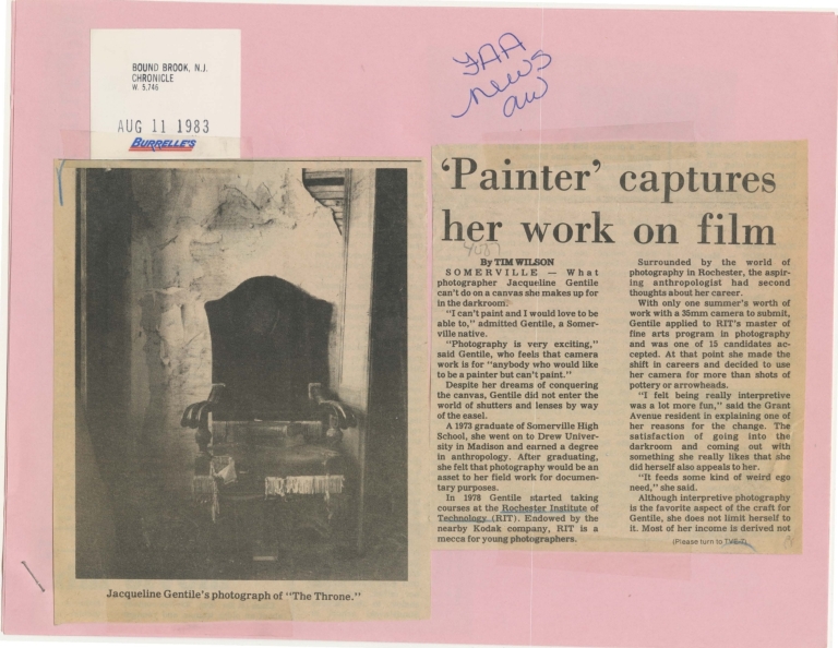Painter' captures her work on film