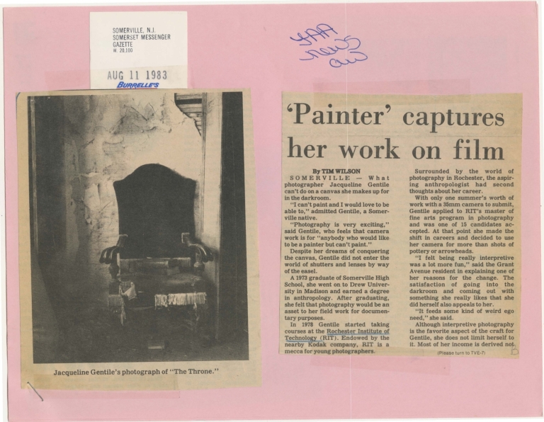 Painter' captures her work on film