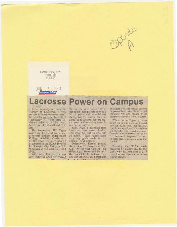 Lacrosse power on campus