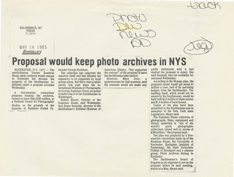 Proposal would keep photo archives in NYS