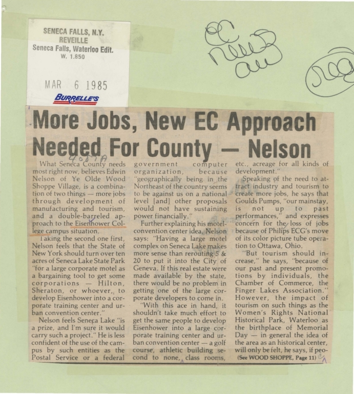 More jobs, new EC approach needed for county -- Nelson