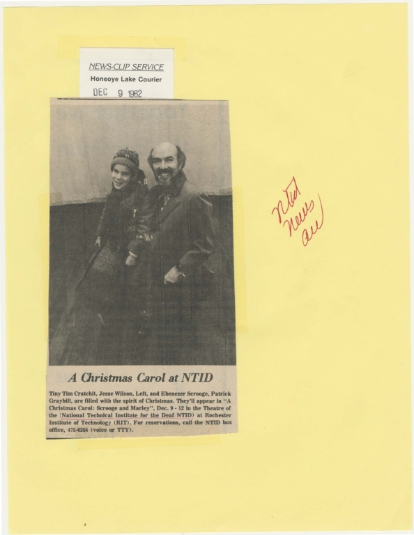 Christmas Carol at NTID