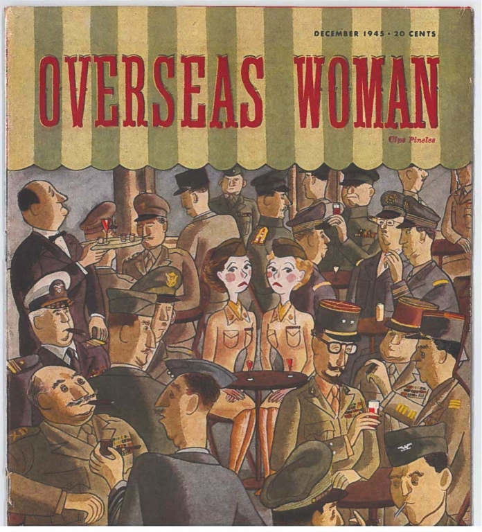 Overseas Woman, volume I, no. 8, December 1945
