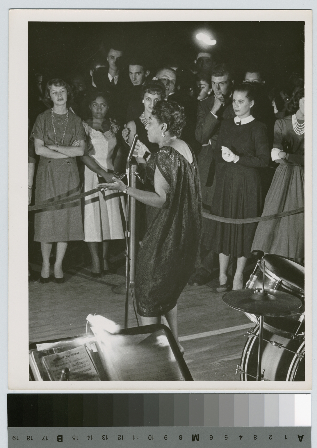 Student activities, concert by Carmen McRae held at the downtown Campus of the Rochester Institute of Technology