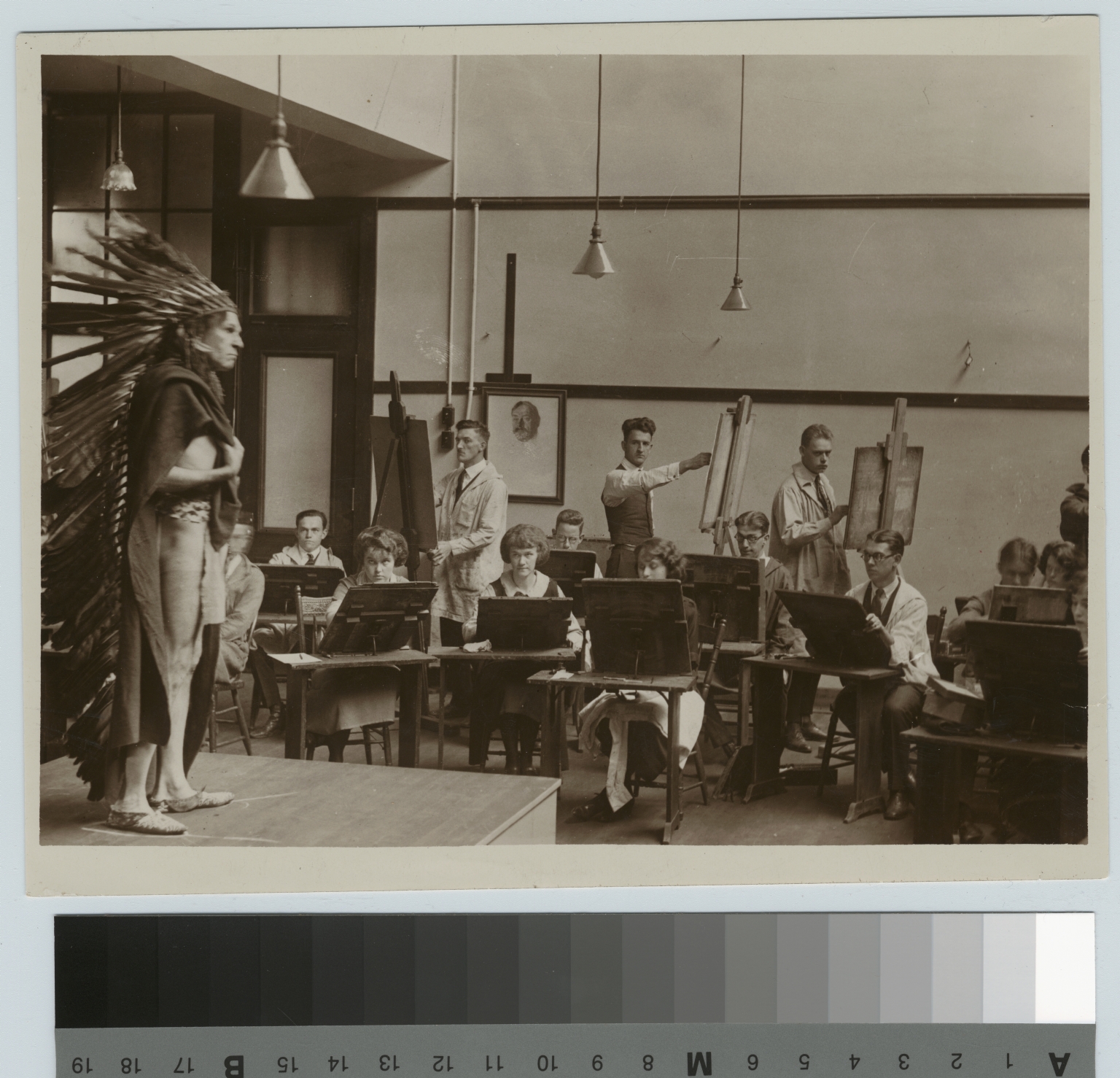 Academics, Art and Design, Rochester Athenaeum and Mechanics Institute life drawing class, [1920-1925]