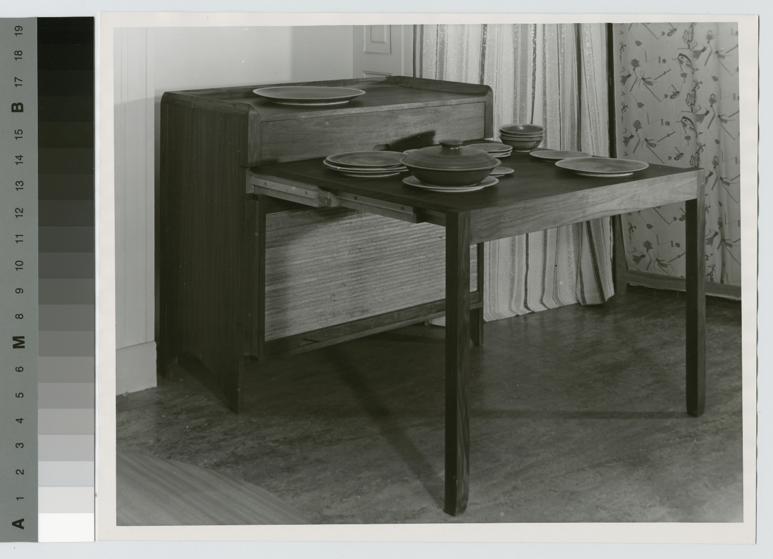 Buffet with extension table, School for American Craftsmen, Rochester Institute of Technology