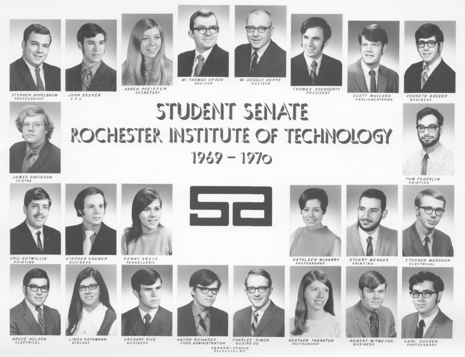 1969-1970 SA Student Senate