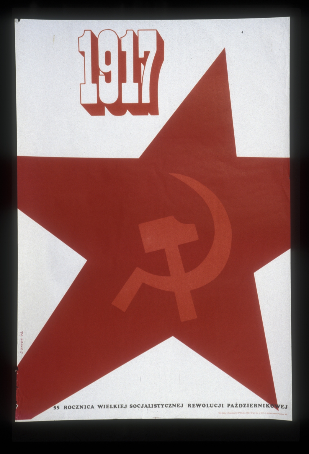 1917, 55 rocznica Wielkiej Sozjalistycznaj Rewolucji Pazdziernikowej