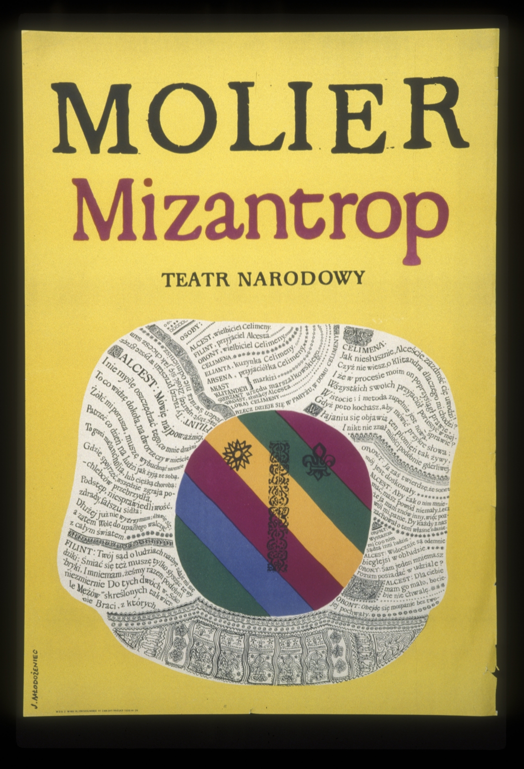 Molier, Mizantrop: Teatr Wielki
