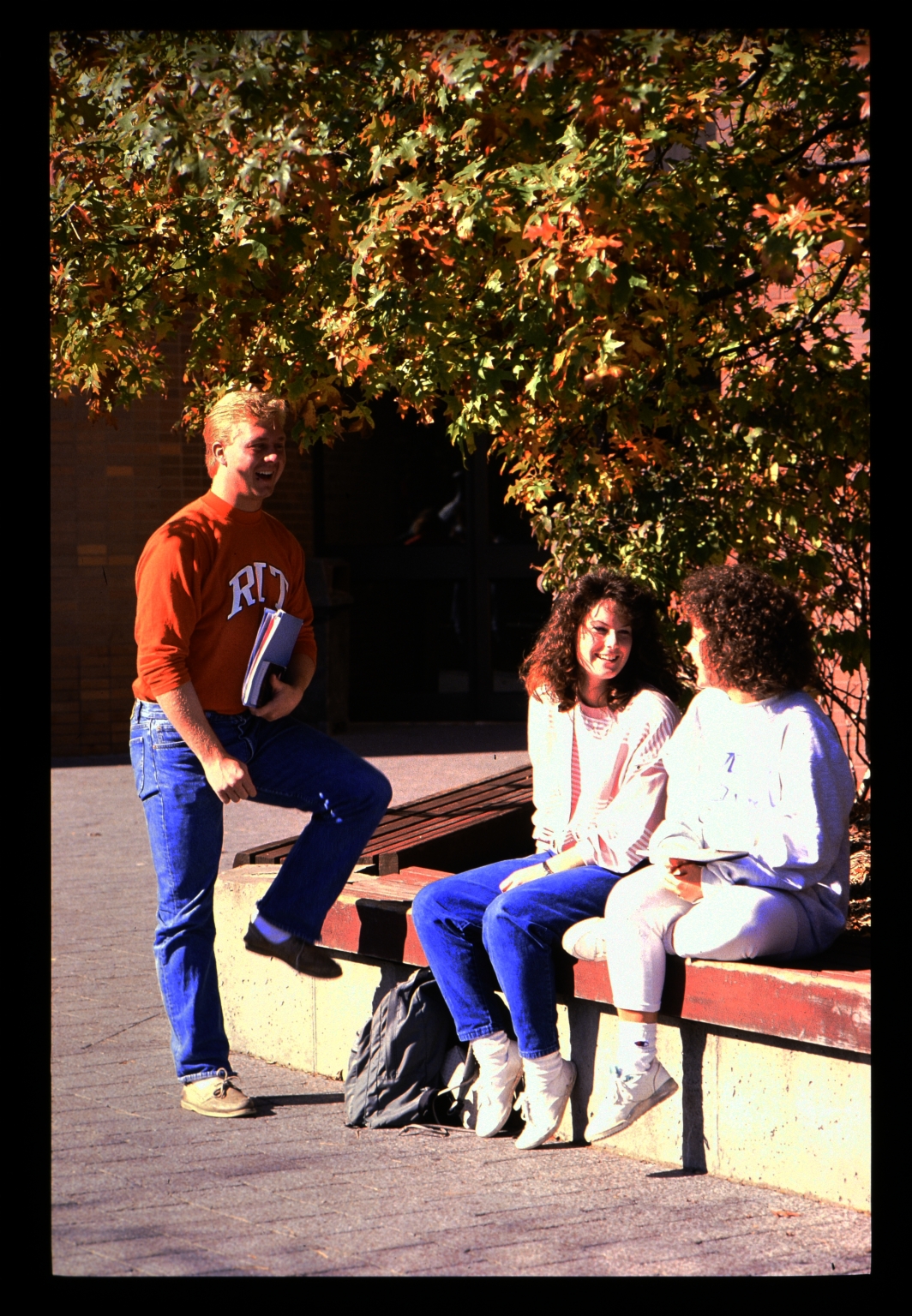 Students outdoors
