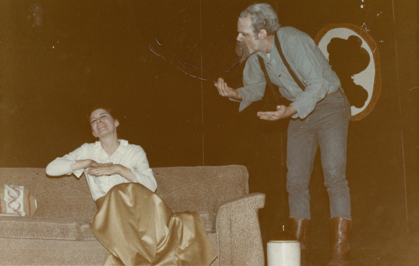 Nolan onstage in The Marriage Proposal 10