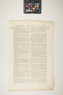 Leaf from a Thomson's Bible